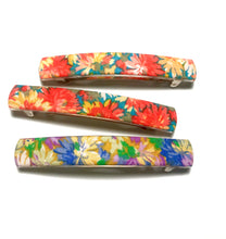 Load image into Gallery viewer, Flower Printed Barrette
