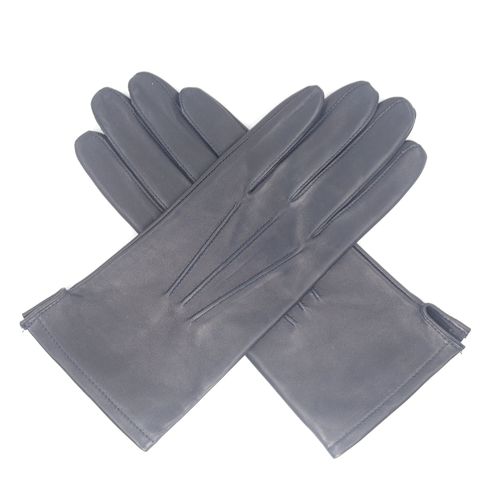 Ladies Glove - Unlined Lambskin - Navy