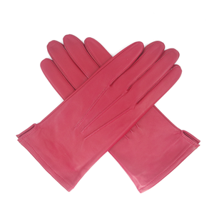 Ladies Glove - Unlined Lambskin - Red
